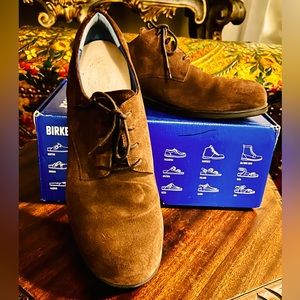 Birkenstock Shoe Mocha color. Size 46/US 13. Worn once to officiate a wedding.